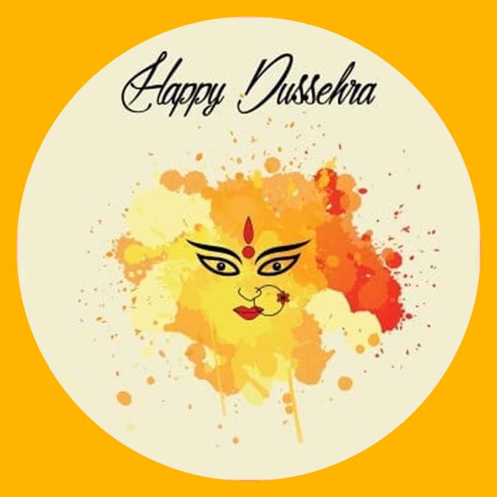Beautiful Dussehra Festival WhatsApp Profile Pictures