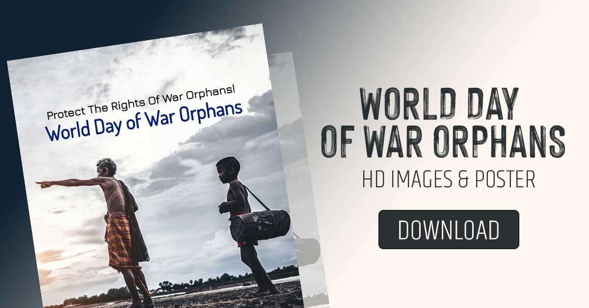 World Day Of War Orphans Poster And Hd Images Free Download