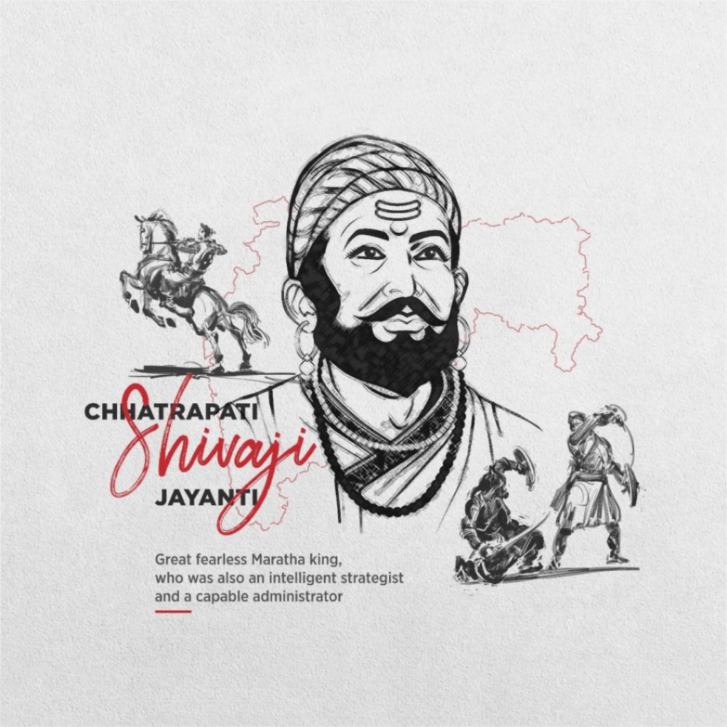 Chhatrapati Shivaji Maharaj Jayanti | Download Poster, Status and Hd Images Free 3 chhatrapati shivaji maharaj jayanti Instagram Post Free Download