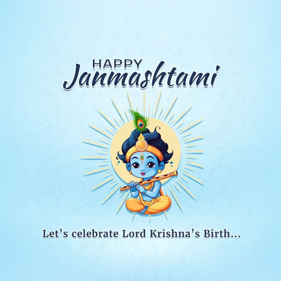 Happy Janmashtami 2024 WhatsApp Status, Wishes Images, Poster and Banner Free Download 20 Janmashtami hd photo