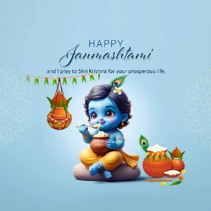 Happy Krishna Janmashtami 